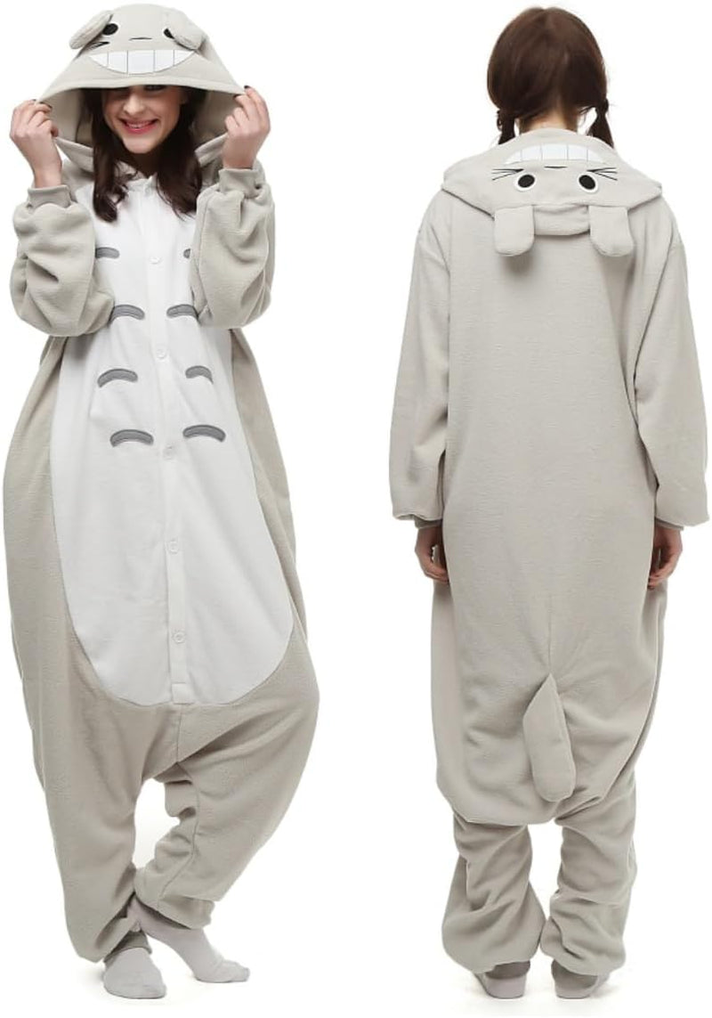 Adult Onesie Animal Pajamas Halloween Cosplay Costumes Party Wear Blue