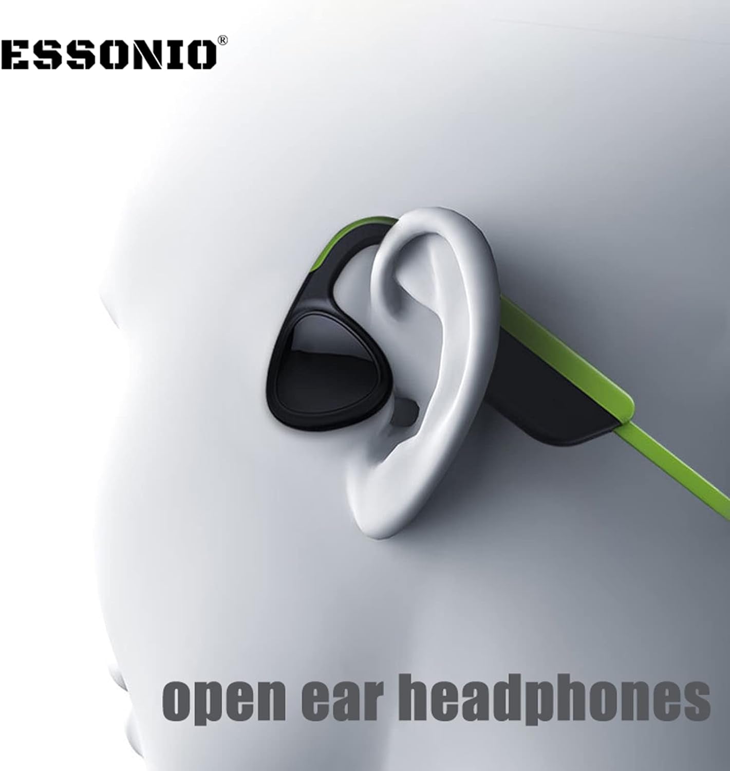 Bone Conduction Headphones Swimming Headphones Bluetooth Open Ear Headphones IPX8 Waterproof Underwater Headphones for Swimming with 8G Memory